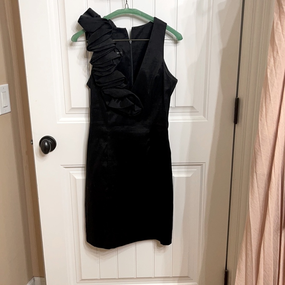 Black cocktail dress
